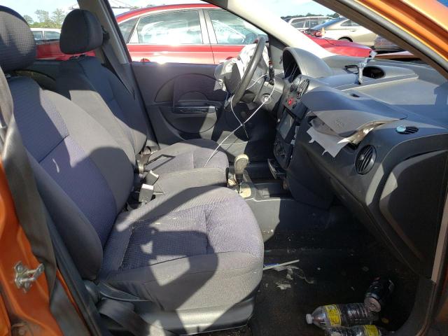 Photo 5 from auction – 2007 CHEVROLET AVEO BASE with VIN KL1TD66607B769894