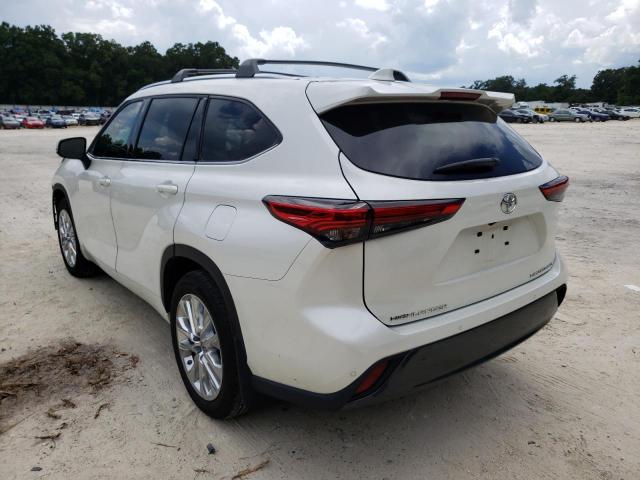 Photo 3 from auction – 2021 TOYOTA HIGHLANDER with VIN 5TDDZRBH3MS544400