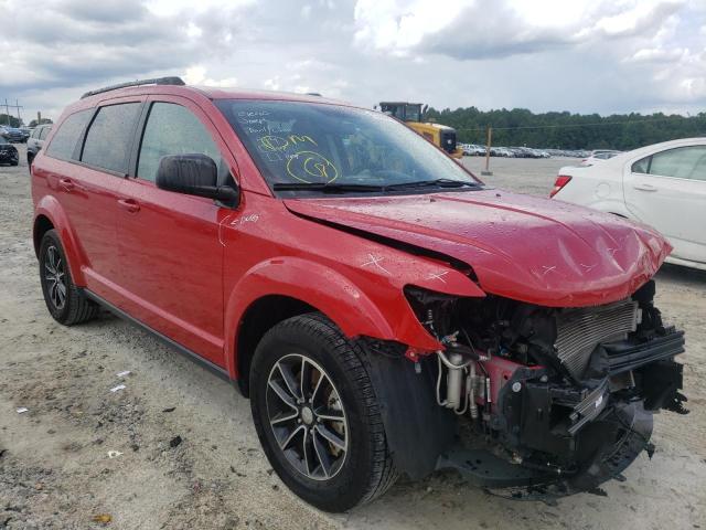 DODGE JOURNEY SE 2017 with VIN 3C4PDCAB9HT710064 - Photo from auction