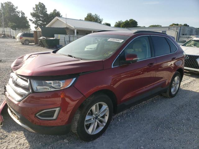 Photo 2 from auction – 2016 FORD EDGE SEL with VIN 2FMPK3J88GBC34325