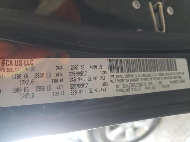 Photo 10 from auction – 2018 JEEP COMPASS LA with VIN 3C4NJDBB9JT366715