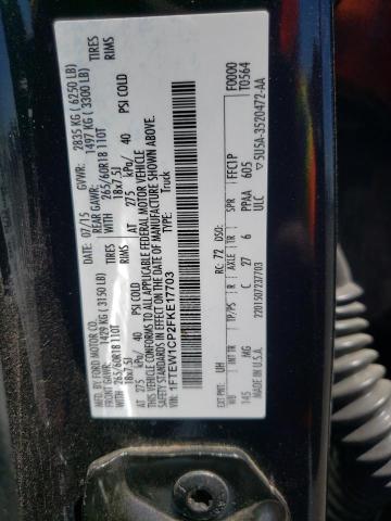 Photo 10 from auction – 2015 FORD F150 SUPER with VIN 1FTEW1CP2FKE17703