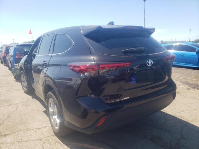 Photo 3 from auction – 2021 TOYOTA HIGHLANDER with VIN 5TDCZRAHXMS037331