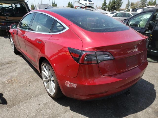 Photo 3 from auction – 2018 TESLA MODEL 3 with VIN 5YJ3E1EA1JF050978