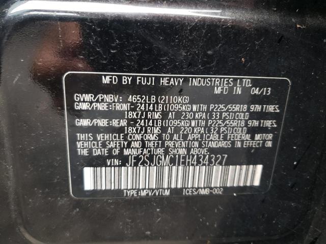 Photo 10 from auction – 2014 SUBARU FORESTER 2 with VIN JF2SJGMC1EH434327