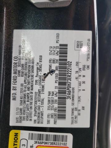 Photo 10 from auction – 2014 FORD FUSION SE with VIN 3FA6P0H73ER222102