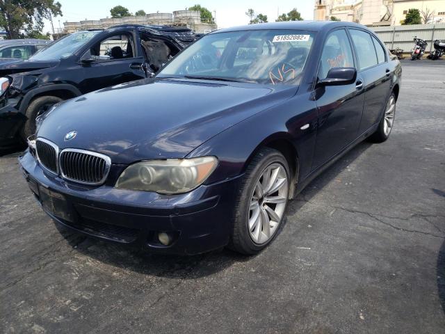 Photo 2 from auction – 2007 BMW 750 with VIN WBAHN83517DT73669