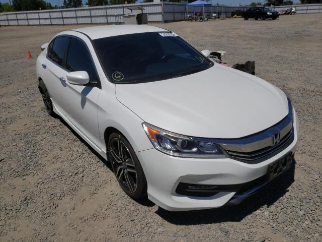 HONDA ACCORD 2017 with VIN 1HGCR2F54HA126189 - Photo from auction