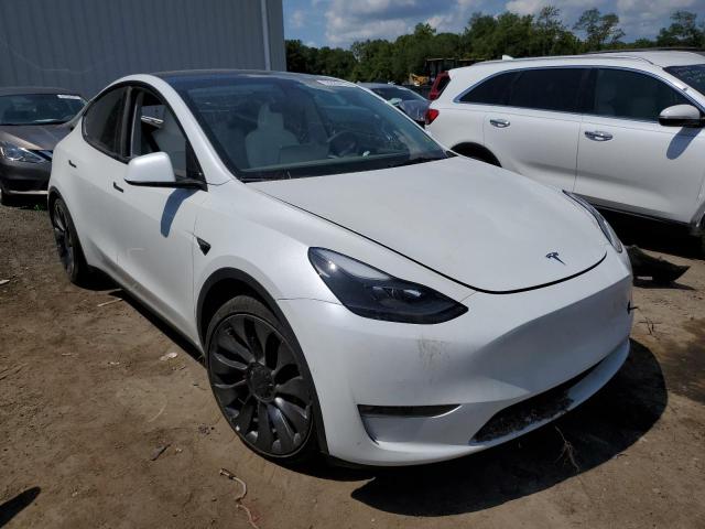 TESLA MODEL Y 2021 with VIN 5YJYGDEF1MF196962 - Photo from auction