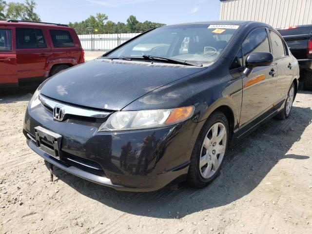 Photo 2 from auction – 2008 HONDA CIVIC LX with VIN 2HGFA16508H356201