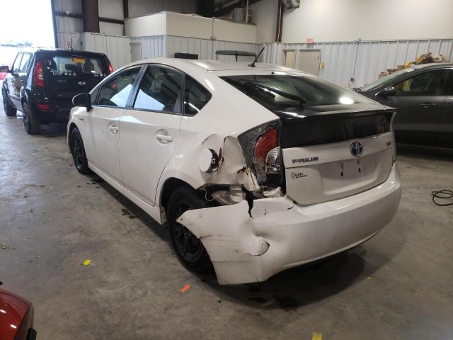 Photo 9 from auction – 2012 TOYOTA PRIUS with VIN JTDKN3DU7C1494588