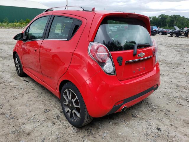 Photo 3 from auction – 2013 CHEVROLET SPARK 2LT with VIN KL8CF6S96DC503331