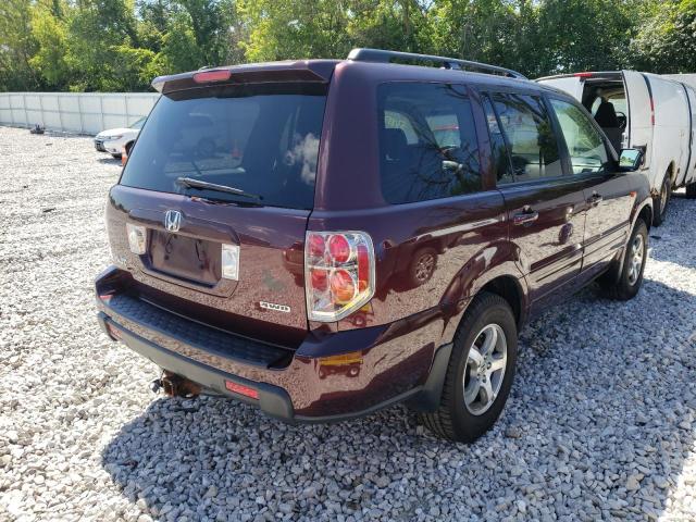 Photo 4 from auction – 2008 HONDA PILOT EXL with VIN 5FNYF18668B053363