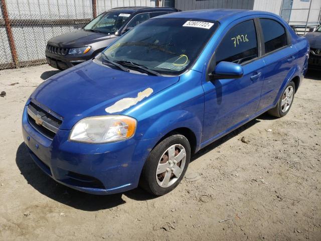 Photo 2 from auction – 2010 CHEVROLET AVEO LS with VIN KL1TD5DE7AB105829