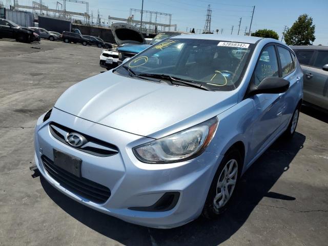 Photo 2 from auction – 2012 HYUNDAI ACCENT GLS with VIN KMHCT5AEXCU030708