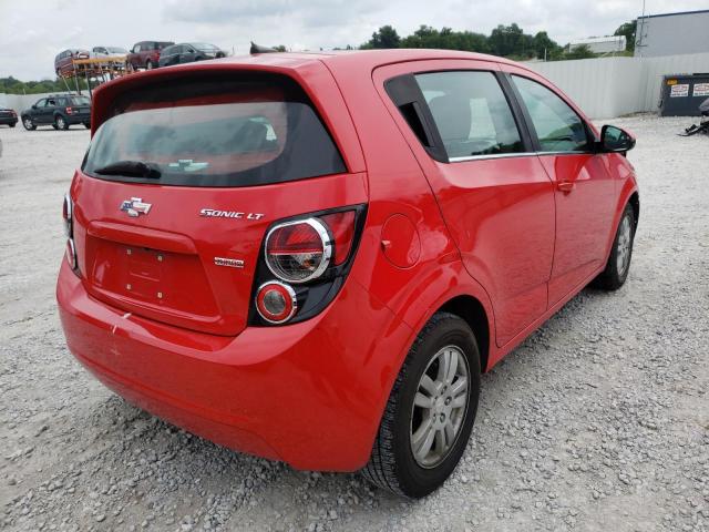 Photo 4 from auction – 2014 CHEVROLET SONIC LT with VIN 1G1JC6SB3E4230198