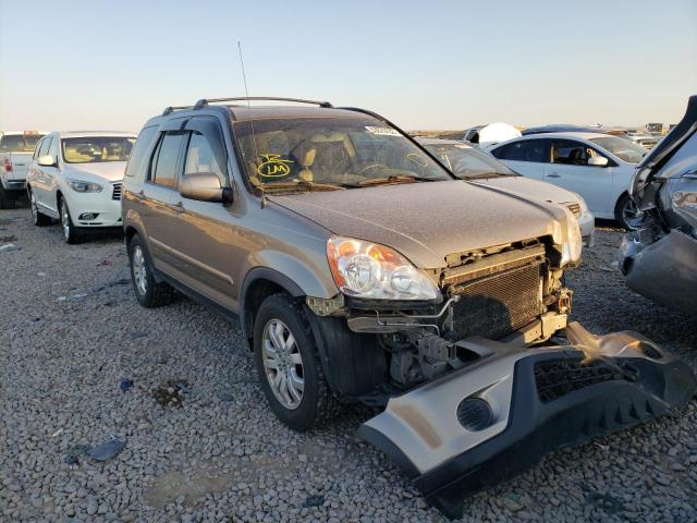 Photo 1 from auction – 2006 HONDA CR-V SE with VIN JHLRD78996C039820