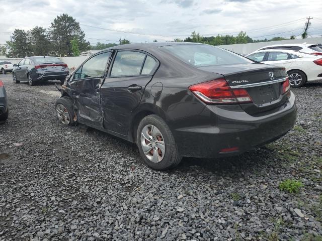 Photo 3 from auction – 2014 HONDA CIVIC LX with VIN 2HGFB2E5XEH533157