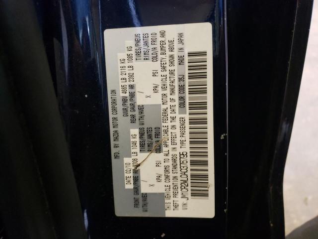 Photo 10 from auction – 2010 MAZDA 5 with VIN JM1CR2WL0A0376795