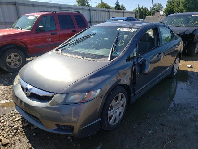 Photo 2 from auction – 2011 HONDA CIVIC LX with VIN 19XFA1F5XBE031573