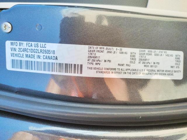 Photo 10 from auction – 2020 CHRYSLER VOYAGER LX with VIN 2C4RC1DG2LR260518