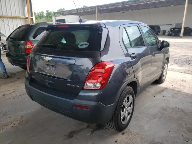 Photo 4 from auction – 2016 CHEVROLET TRAX LS with VIN 3GNCJKSB6GL212944