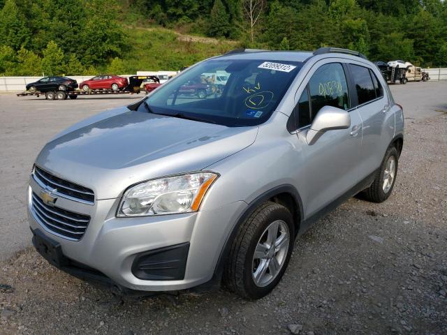 Photo 2 from auction – 2016 CHEVROLET TRAX 1LT with VIN 3GNCJPSB7GL165162