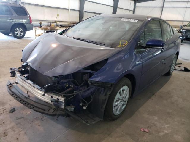 Photo 2 from auction – 2017 TOYOTA PRIUS with VIN JTDKBRFU6H3567454