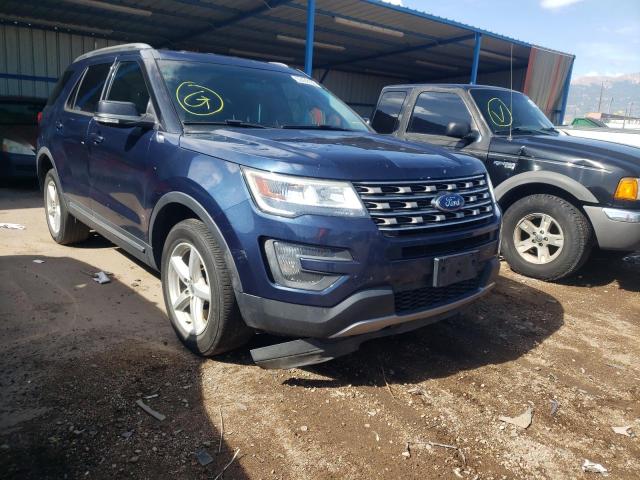 FORD EXPLORER X 2016 with VIN 1FM5K8D86GGB41960 - Photo from auction