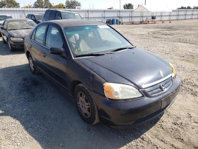 HONDA CIVIC LX 2001 with VIN 2HGES16551H583155 - Photo from auction