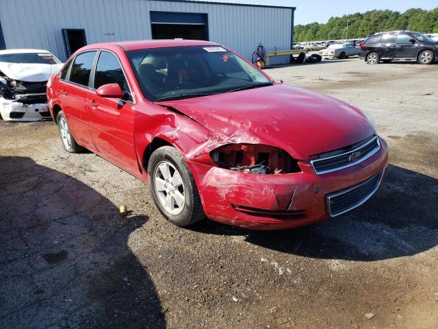 CHEVROLET IMPALA LT 2008 with VIN 2G1WT55N589211496 - Photo from auction