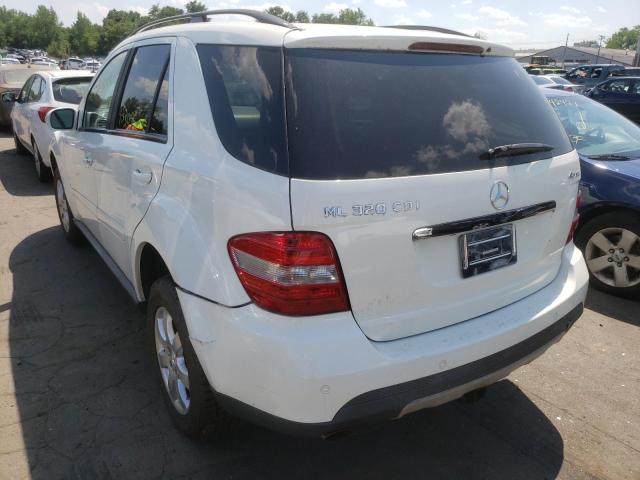 Photo 3 from auction – 2007 MERCEDES-BENZ ML 320 CDI with VIN 4JGBB22E17A188728