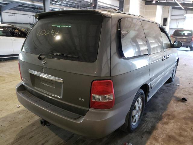 Photo 4 from auction – 2003 KIA SEDONA EX with VIN KNDUP131136468635