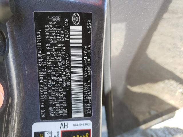 Photo 10 from auction – 2015 TOYOTA AVALON HYB with VIN 4T1BD1EB3FU037814