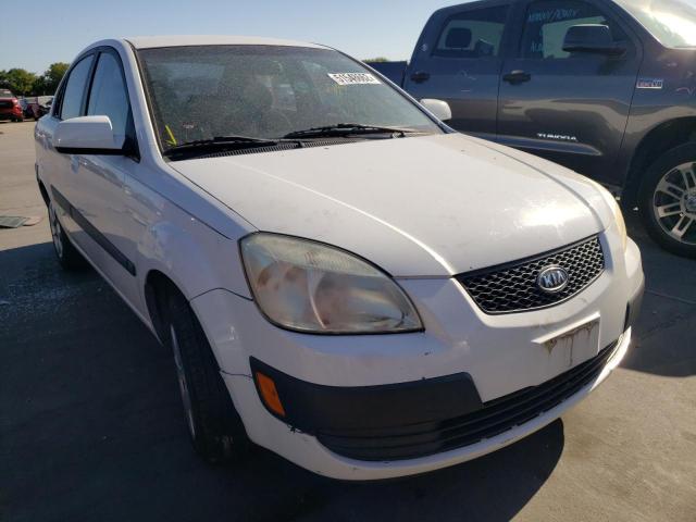 KIA RIO 2006 with VIN KNADE123X66167288 - Photo from auction