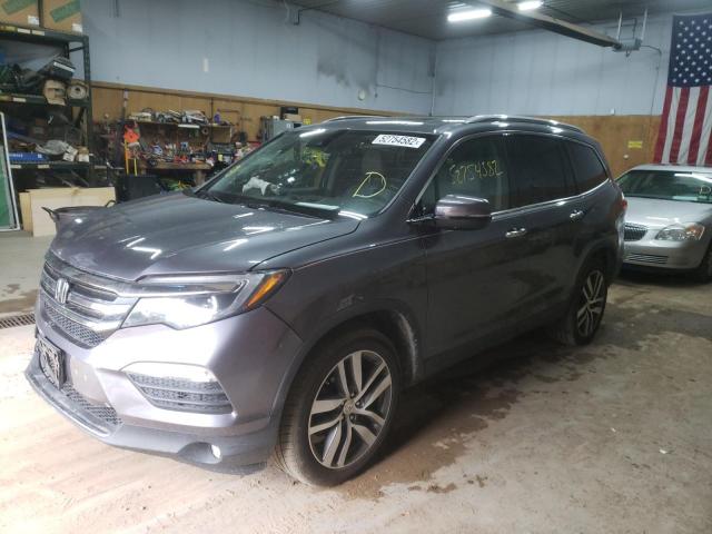Photo 2 from auction – 2016 HONDA PILOT ELIT with VIN 5FNYF6H0XGB018154