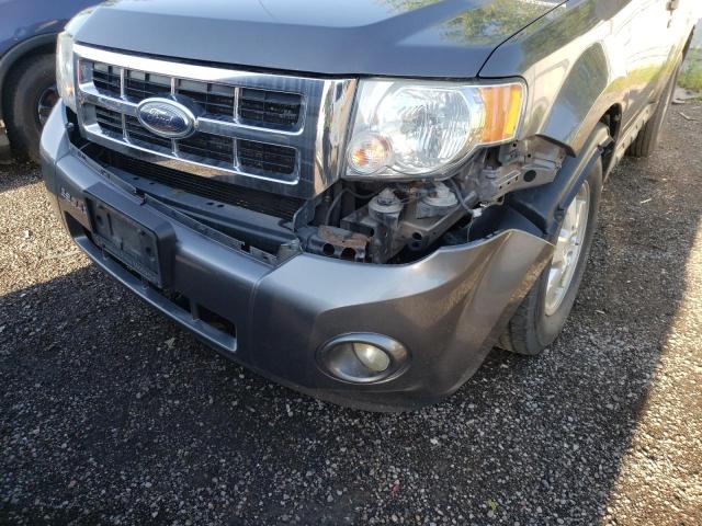 Photo 9 from auction – 2010 FORD ESCAPE XLT with VIN 1FMCU9DG6AKA50612