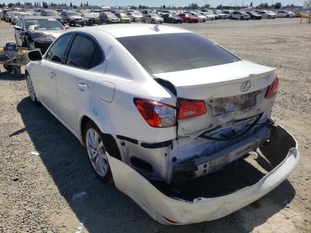 Photo 3 from auction – 2008 LEXUS IS 250 with VIN JTHBK262585085373