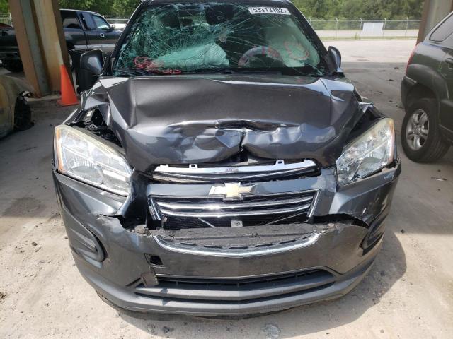 Photo 9 from auction – 2016 CHEVROLET TRAX LS with VIN 3GNCJKSB6GL212944