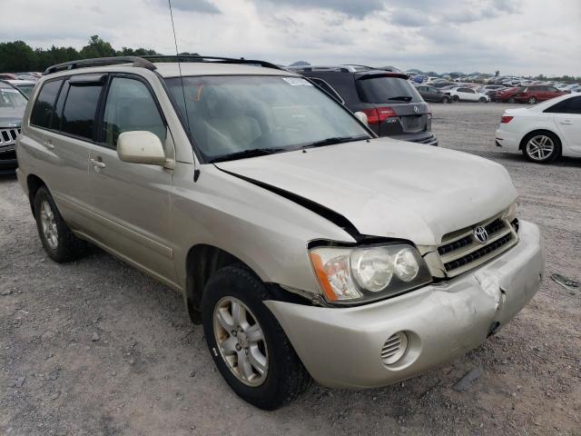 TOYOTA HIGHLANDER 2003 with VIN JTEGF21A430085165 - Photo from auction