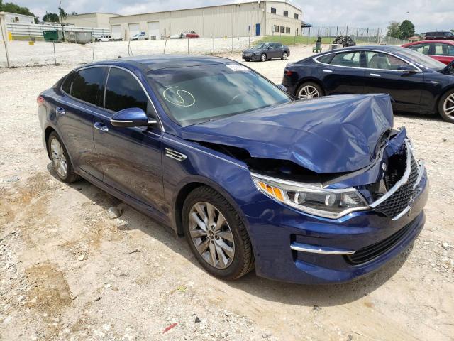 KIA OPTIMA EX 2016 with VIN 5XXGU4L32GG034126 - Photo from auction