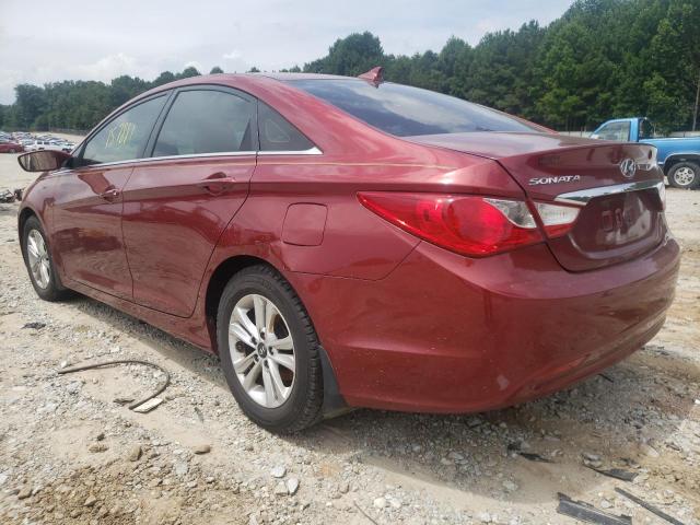 Photo 3 from auction – 2012 HYUNDAI SONATA GLS with VIN 5NPEB4AC5CH464490