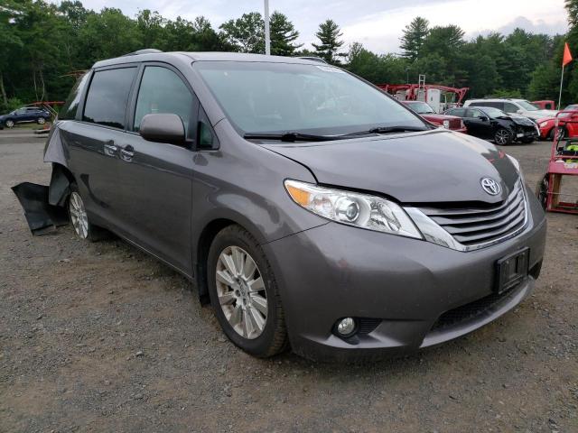 TOYOTA SIENNA XLE 2015 with VIN 5TDDK3DC2FS111463 - Photo from auction