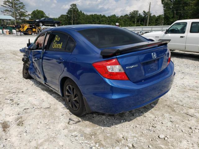 Photo 3 from auction – 2012 HONDA CIVIC LX with VIN 2HGFB2F5XCH501031