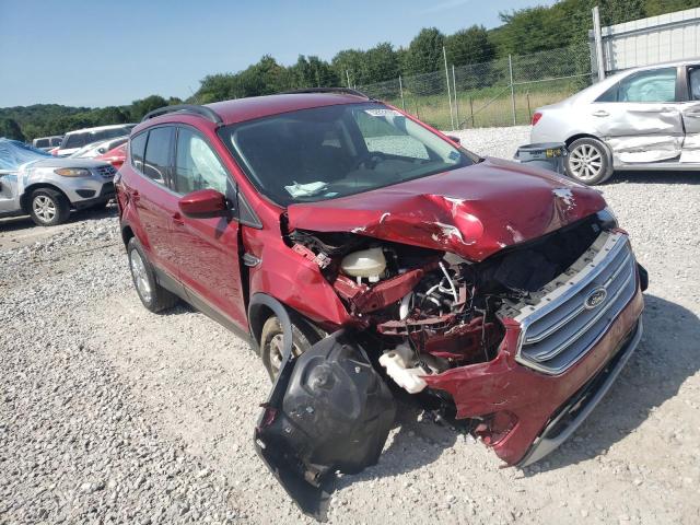FORD ESCAPE SE 2018 with VIN 1FMCU9GD7JUC43695 - Photo from auction