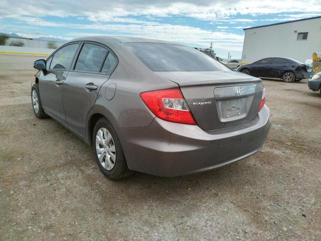 Photo 3 from auction – 2012 HONDA CIVIC LX with VIN 2HGFB2F56CH566135