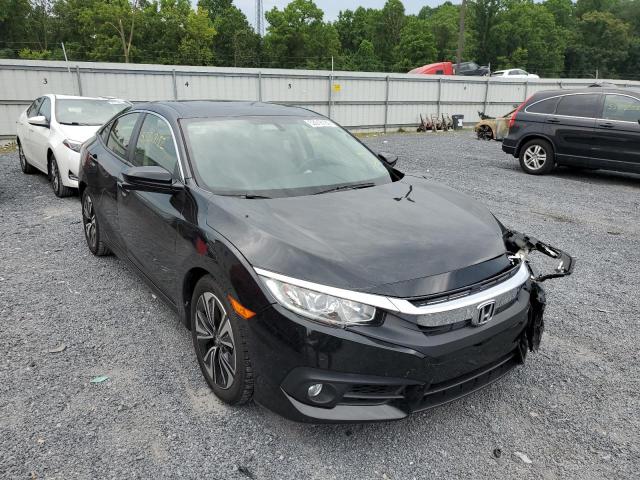 HONDA CIVIC EXL 2018 with VIN JHMFC1F76JX029022 - Photo from auction