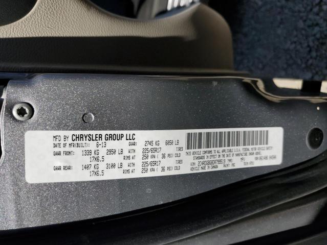 Photo 10 from auction – 2013 DODGE GRAND CARA with VIN 2C4RDGBG8DR799519