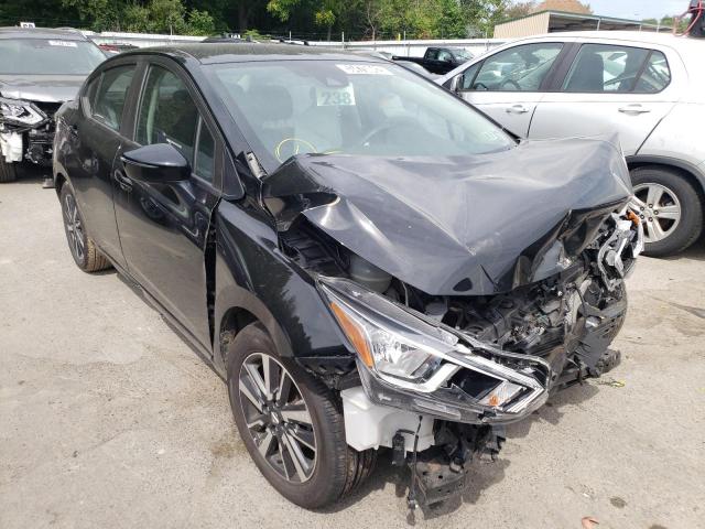 NISSAN VERSA SV 2021 with VIN 3N1CN8EV8ML824048 - Photo from auction