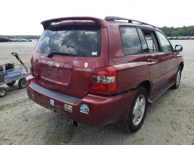 Photo 4 from auction – 2005 TOYOTA HIGHLANDER with VIN JTEEP21A450102523